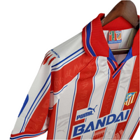 Atlético de Madrid Retro 1996/1997 White and Red Shirt -