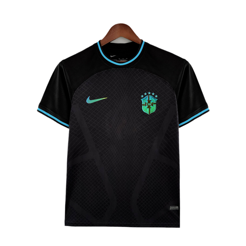 Camisola Seleção Brasil 2022 - Preto - Conceito Preto