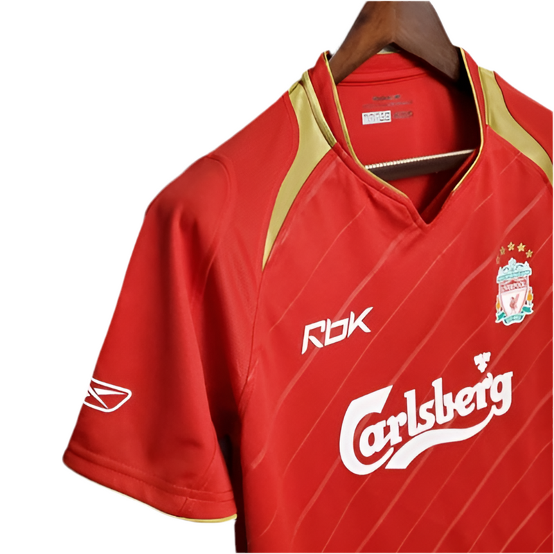 Liverpool Retro 05/06 Jersey - Reebok - Red