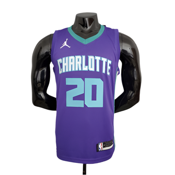 Charlotte Hornets Men's NBA Tank Top - Purple