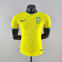 Maillot Brésil Domicile 2022 - Joueur Jaune Homme