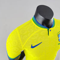 Maillot Brésil Domicile 2022 - Joueur Jaune Homme