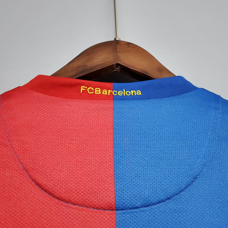 Barcelona Long Sleeve T-Shirt 06/07 - Maroon