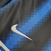 Maillot à manches longues Inter Milan I 10/11 - Bleu et Noir