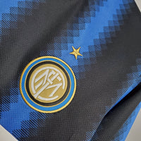 Maillot à manches longues Inter Milan I 10/11 - Bleu et Noir