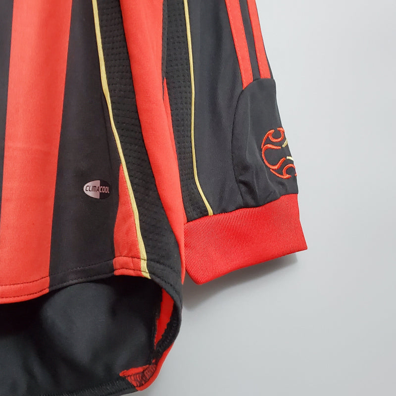 Maillot à manches longues AC Milan 06/07 - Noir et Rouge