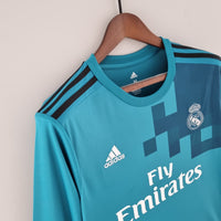 Maillot à manches longues Real Madrid 17/18 - Bleu