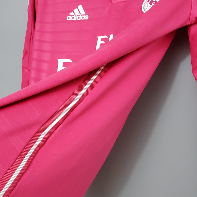 Real Madrid II 14/15 Long Sleeve Jersey - Pink