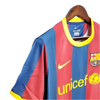 Camisola Barcelona Retrô 2010/2011 -  Azul e Grená