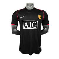 Maillot rétro Manchester United 07/08 - Noir