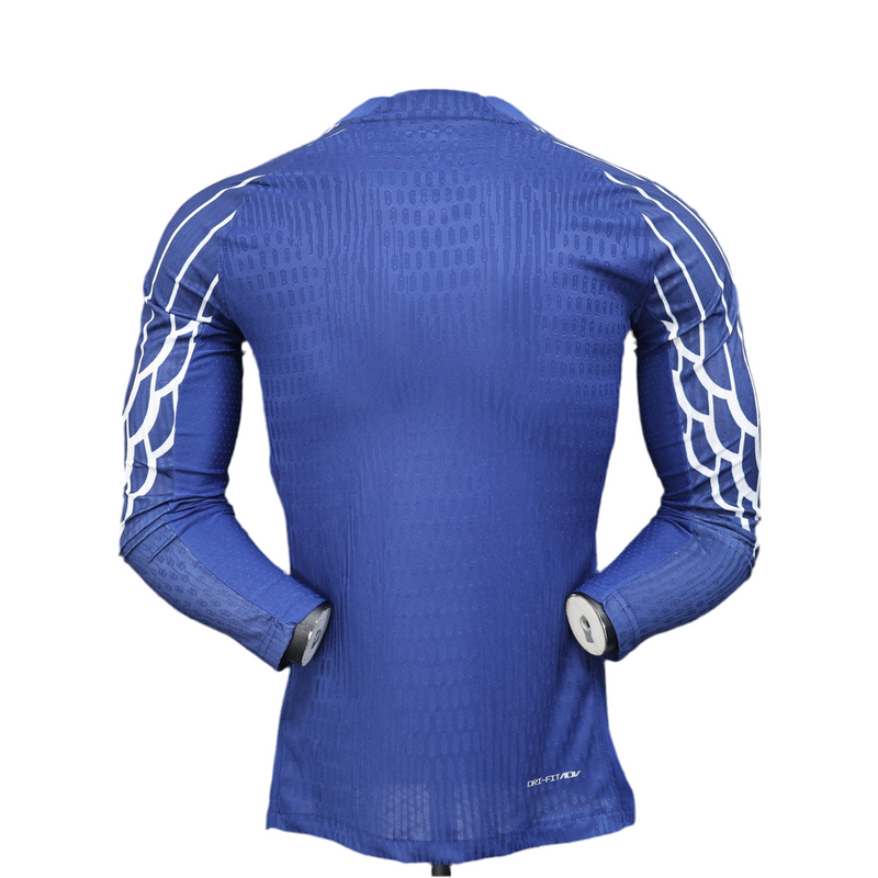 PSG IV 24/25 Long Sleeve Shirt - Blue