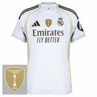 Real Madrid Home Shirt 25/26 - with Patch