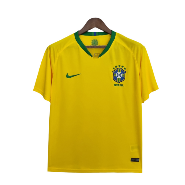 Retro 2008 Brazilian National Team Jersey Yellow -