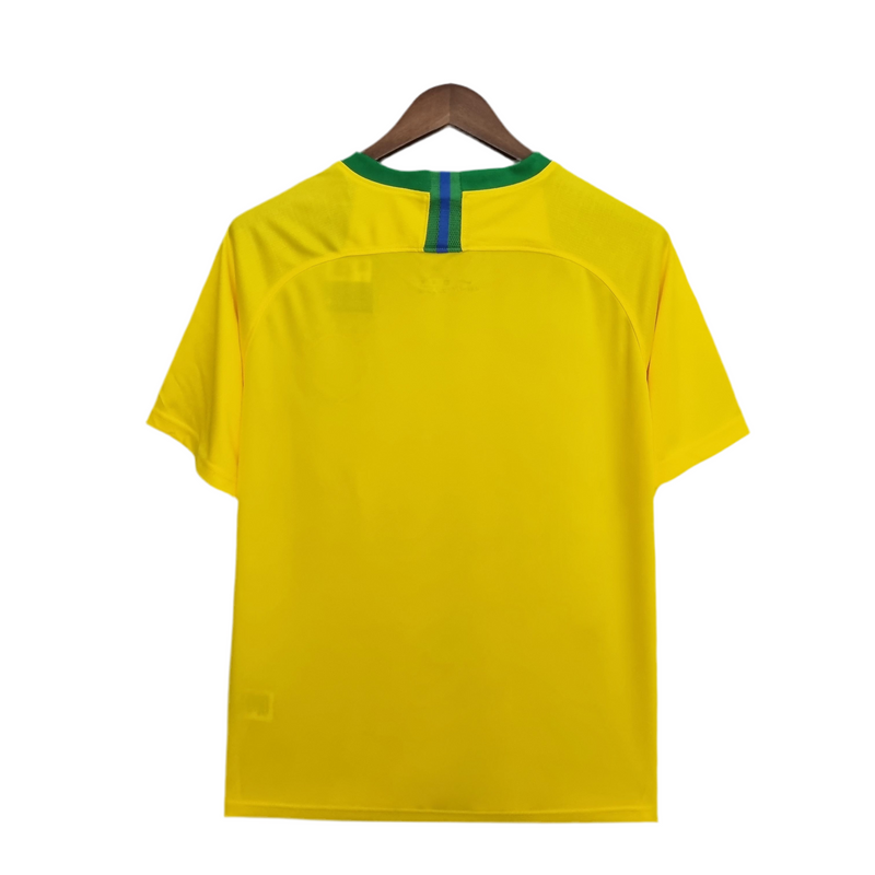 Retro 2008 Brazilian National Team Jersey Yellow -