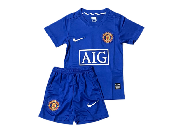 Manchester United Retro 2008/2009 Children's Kit
