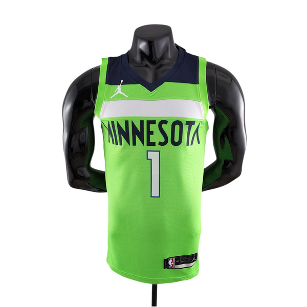 Minnesota Timberwolves Air Jordan Men's NBA Tank Top - Green