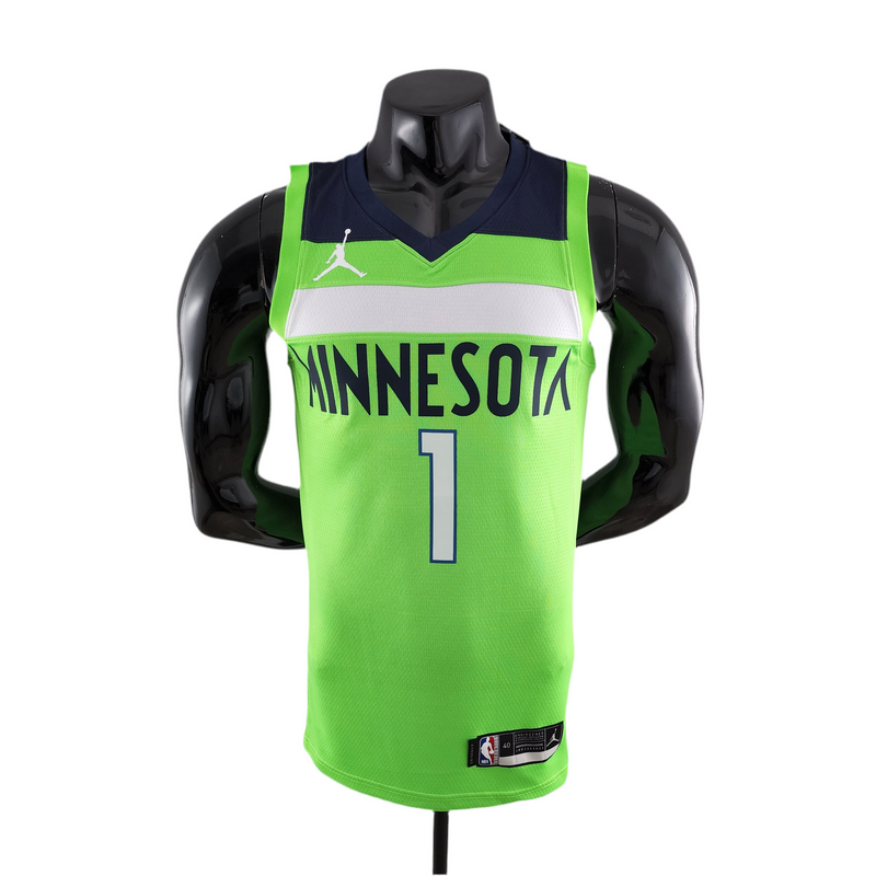 Minnesota Timberwolves Air Jordan Men's NBA Tank Top - Green