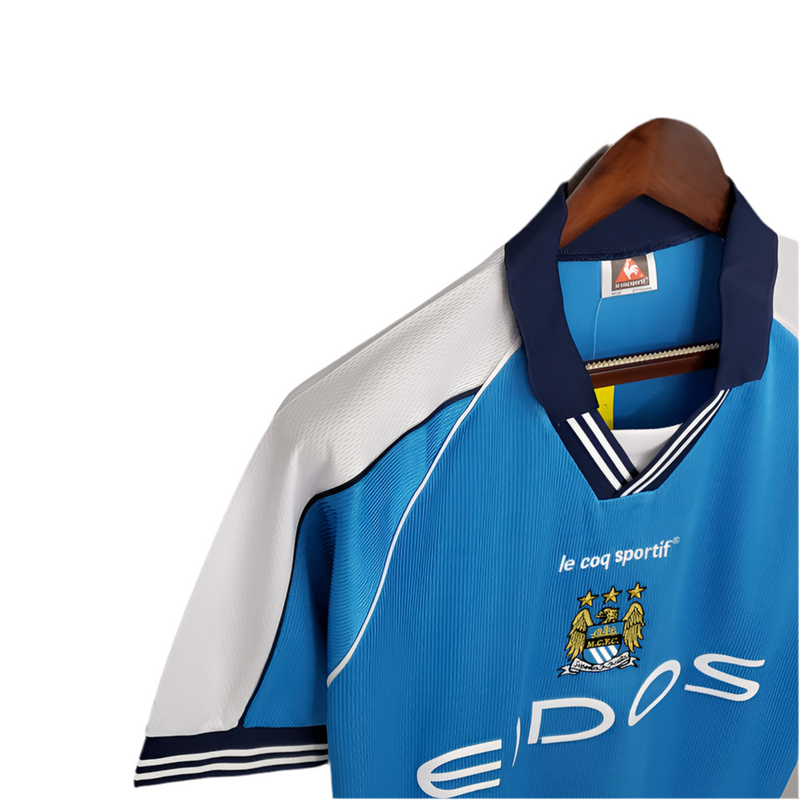 Manchester City Retro Shirt 1999/2001 Blue