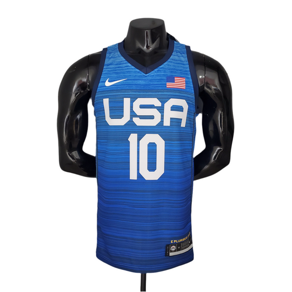 NBA American All-Star Olympic Games Men's Tank Top - Blue