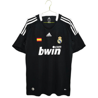 Real Madrid Retro 08/09 Jersey - Black