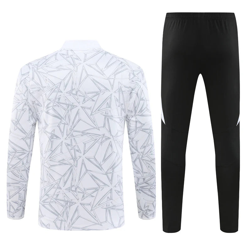 Real Madrid 24/25 Tracksuit - White