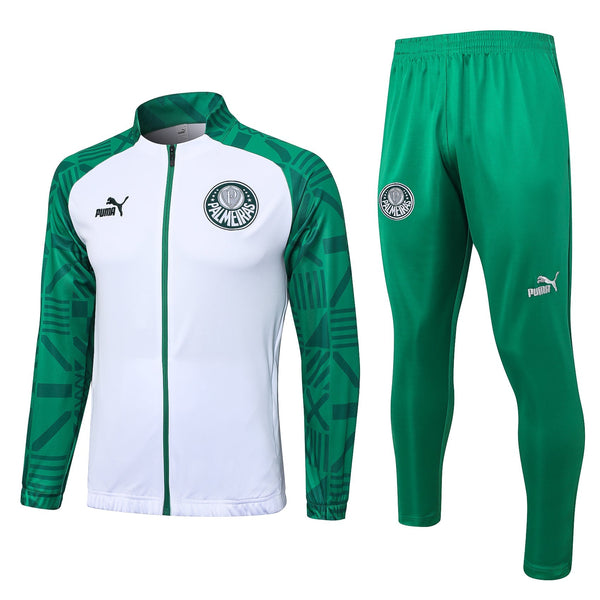 Survêtement Palmeiras 23/24 Vert Avec Fermeture Éclair