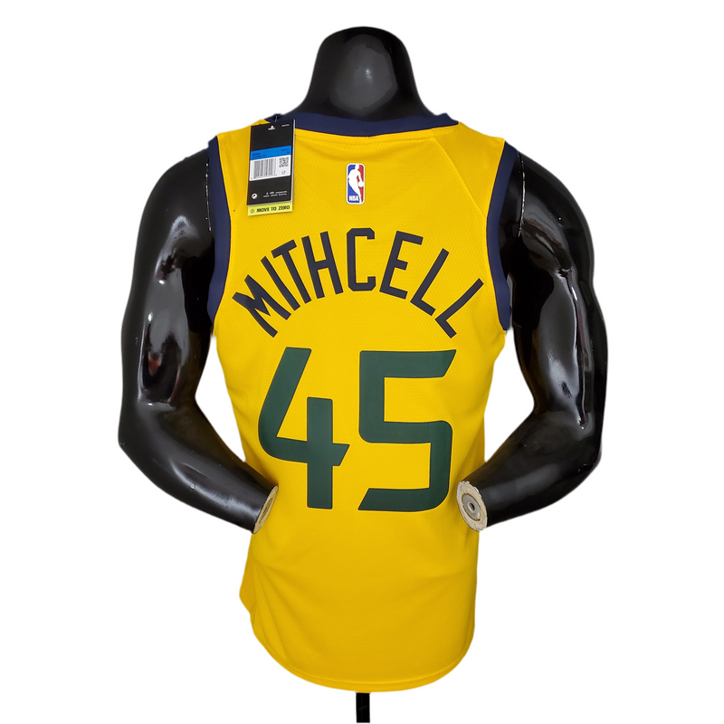 Utah Jazz Men's NBA Tank Top - Yellow