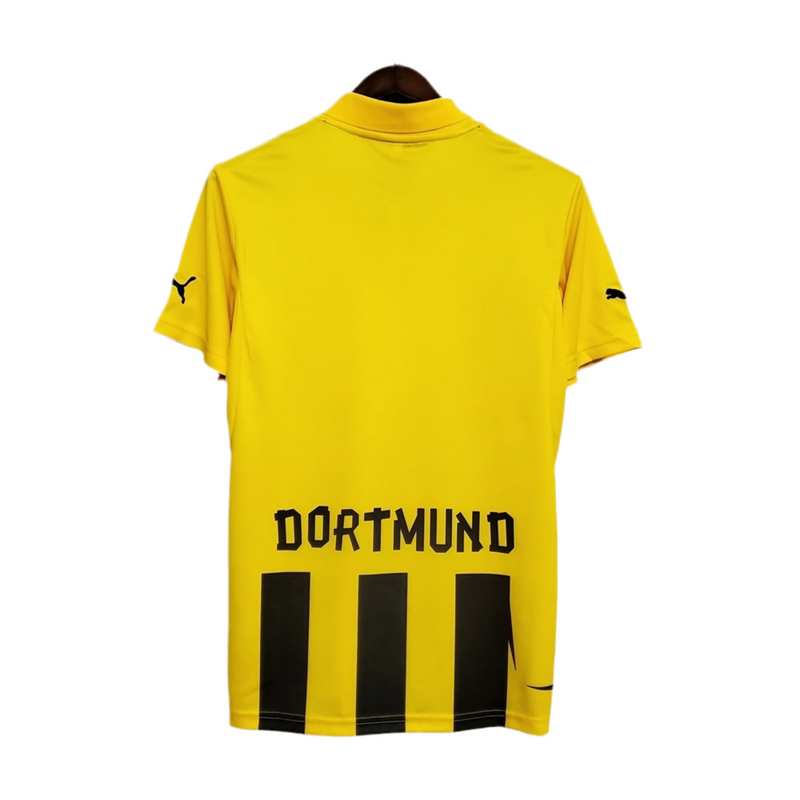 Borussia Dortmund Retro 12/13 Yellow and Black Jersey