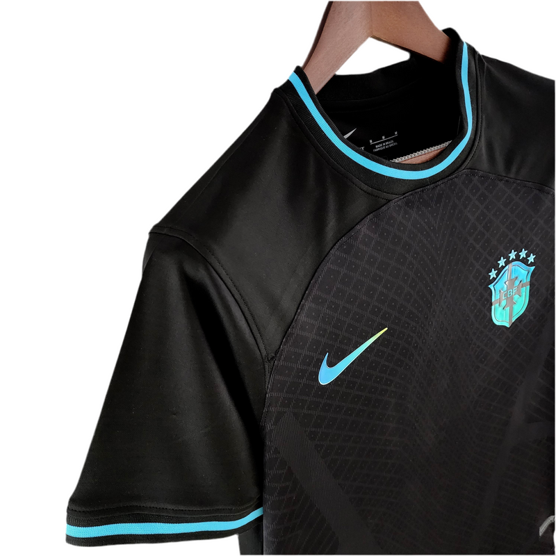 Camisola Seleção Brasil 2022 - Preto - Conceito Preto