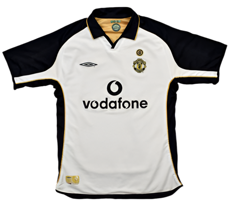 Manchester United Retro 2001/2002 Shirt - White