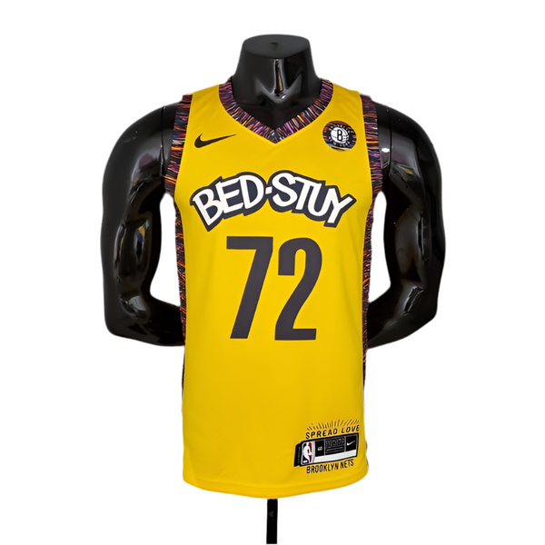Brooklyn Nets Men's NBA Tank Top - Yellow