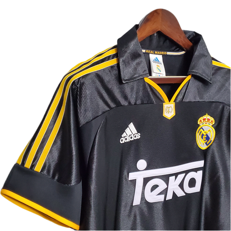 Real Madrid II 98/99 Retro Shirt - Black
