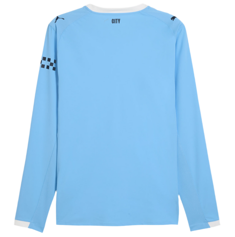 Manchester City Home Long Sleeve Shirt 25/26
