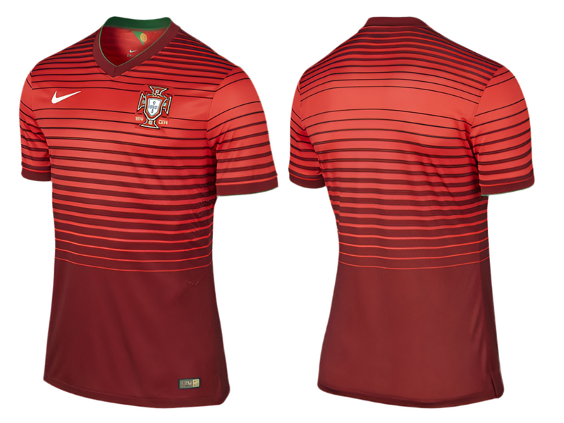 Portugal Home Retro 2014 Shirt - Red