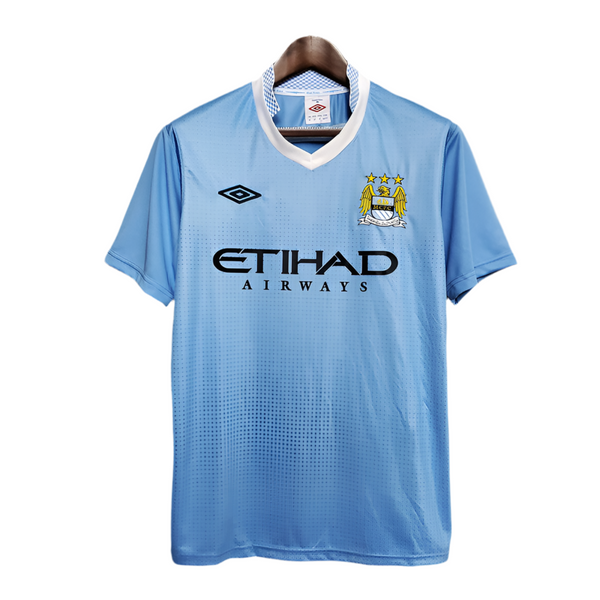 Maillot rétro Manchester City 2011/2012 - Bleu