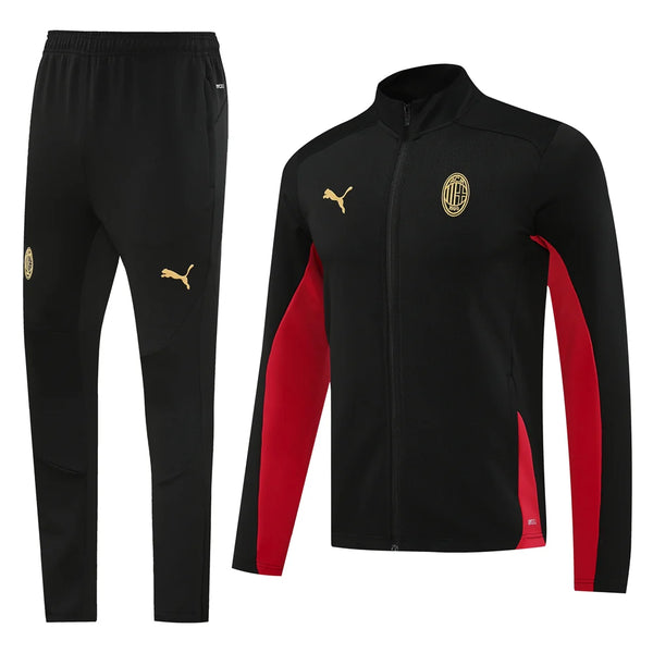 AC Milan 24/25 Tracksuit - Black