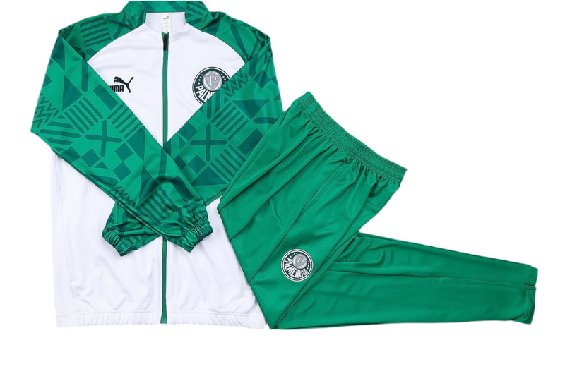 Survêtement Palmeiras 23/24 Vert Avec Fermeture Éclair