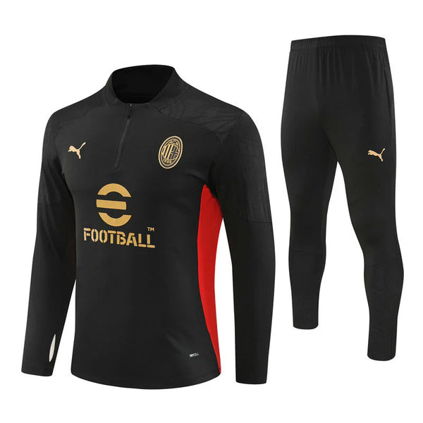 AC Milan 24/25 Tracksuit - Black