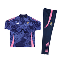 Real Madrid 24/25 Tracksuit - Blue