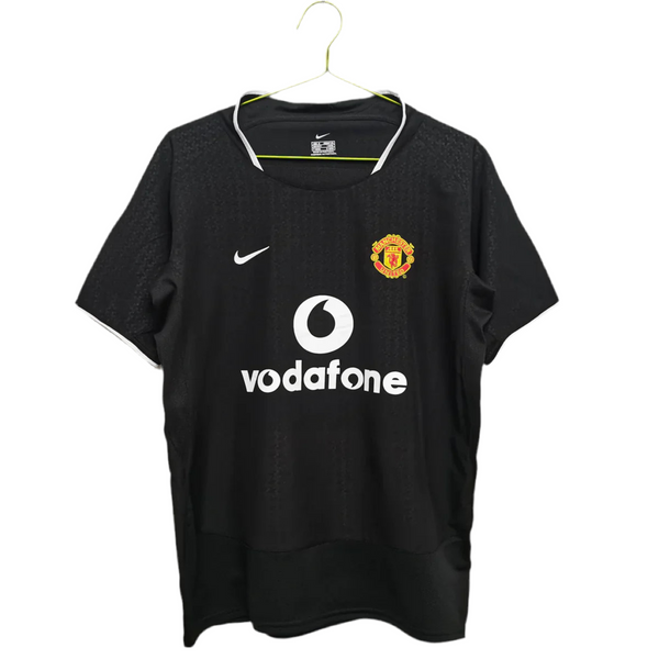 Manchester United Retro 03/04 Shirt - Black