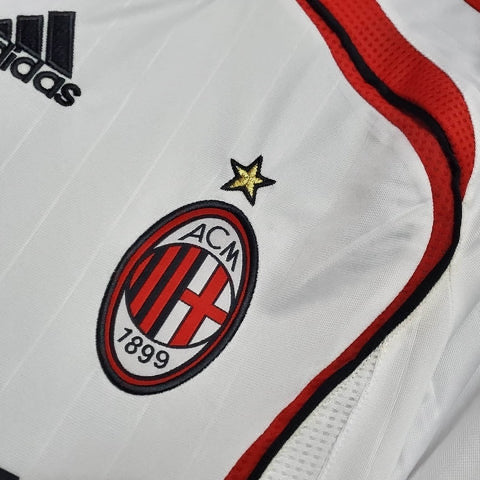 AC Milan Retro 2006 Shirt - White