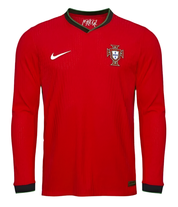 Portugal I 24/25 Long Sleeve T-Shirt - Red