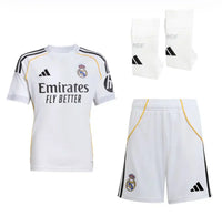 Real Madrid 25/26 Kids Kit - With Socks