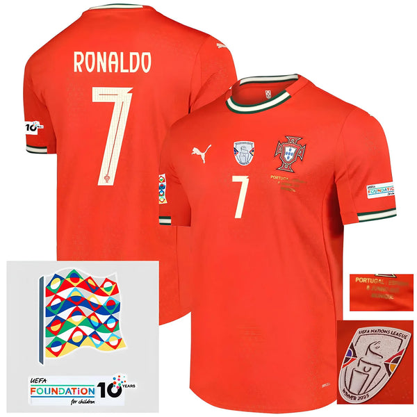 Camisola Portugal 25/26 I - Final da Liga das Nações - #RONALDO7