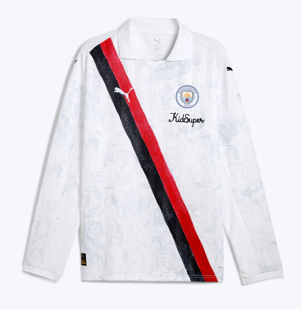 Camisola Manga Longa Manchester City II 25/26