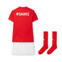 Benfica I 24/25 Kit Enfant avec Chaussettes - Rouge et Blanc