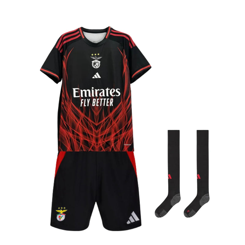 Maillot Benfica Concept 25/26 pour enfant - avec chaussettes