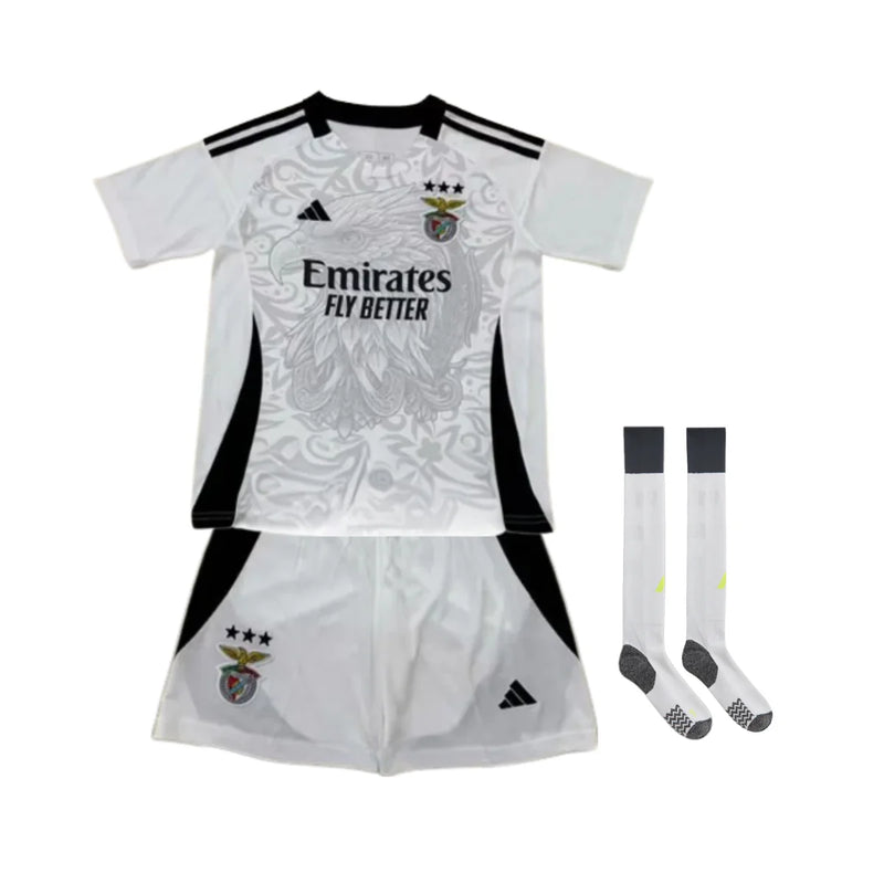 Maillot Benfica Concept 25/26 pour enfant - avec chaussettes