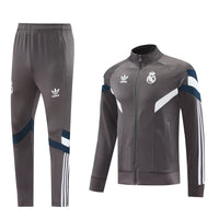 Real Madrid 24/25 Tracksuit - Black