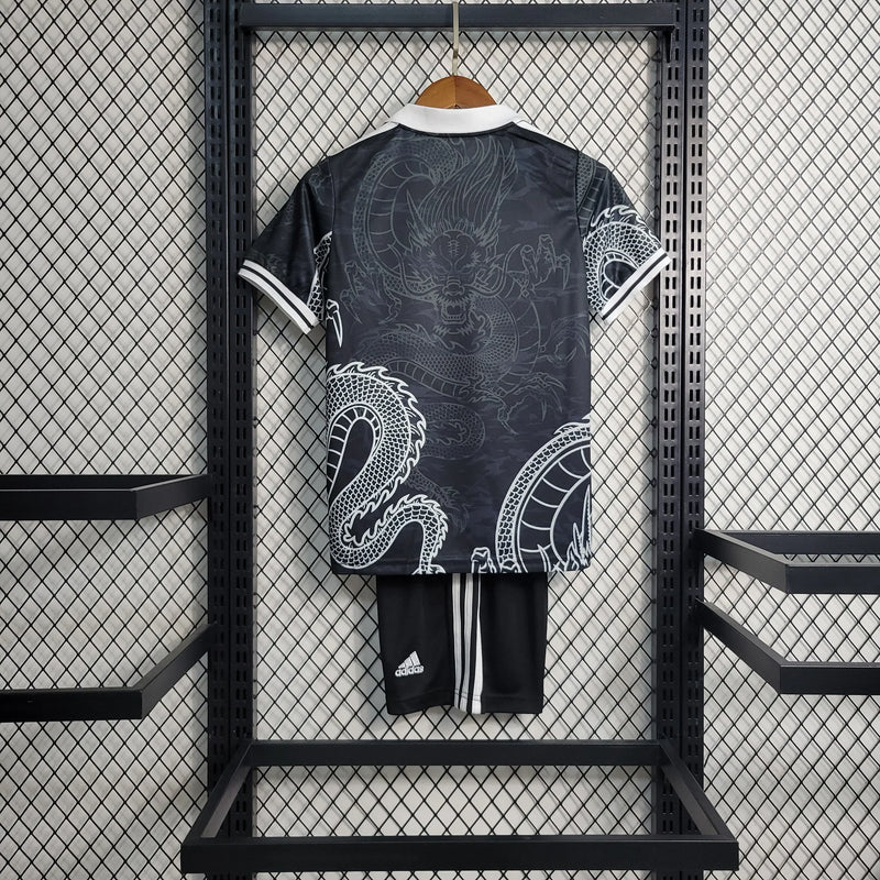 Kit Enfant Real Madrid Dragon Edition 23/24 - Noir